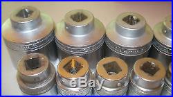 Snap On 23 Pc 3/4 In Drive Sae Socket Set 12 Point 15/16 In 2+3/8 In