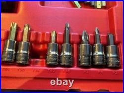 Snap-On 34pc 3/8 Drive Impact Driver Set 234EPIT INCOMPLETE SET