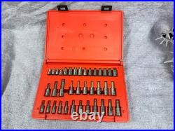 Snap On 37-Piece Combination Drive Socket Set 237HEXTORXST