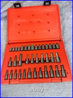 Snap On 37-Piece Combination Drive Socket Set 237HEXTORXST