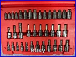 Snap On 37-Piece Combination Drive Socket Set 237HEXTORXST