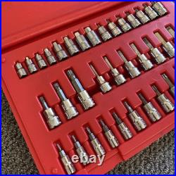 Snap On 37-Piece Combination Drive Socket Set TORX/Hex 237HEXTORXST? VGC