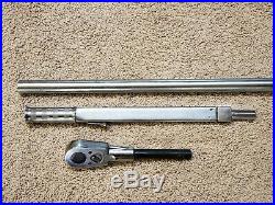 Snap-On 3/4 Torque Wrench Ratchet Head L72T with Torque Handle TQR600B USA