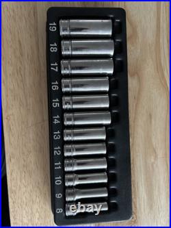 Snap On 3/8 Deep Sockets
