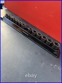 Snap On 3/8 Drive 6-Point Metric Flank Drive Shallow Impact Socket