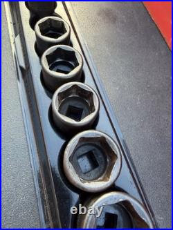 Snap On 3/8 Drive 6-Point Metric Flank Drive Shallow Impact Socket