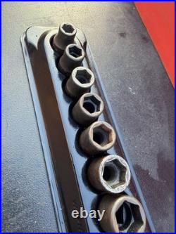 Snap On 3/8 Drive 6-Point Metric Flank Drive Shallow Impact Socket