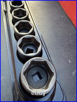 Snap On 3/8 Drive 6-Point Metric Flank Drive Shallow Impact Socket