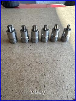Snap On 3/8 Drive Short Torx Sockets