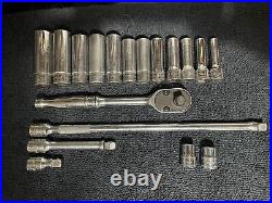 Snap On 3/8 Drive Socket Set Starter Set Kit