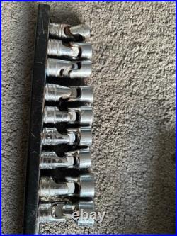 Snap On 3/8 Flexi Socket Set. 9pc