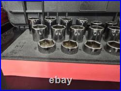 Snap On 3/8 Sockets In Foam FMS003BR