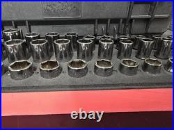 Snap On 3/8 Sockets In Foam FMS003BR