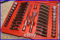 Snap On 43pc General Service Set 1/4 Drive 6pt Socket are Blue point. READ