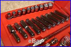 Snap On 43pc General Service Set 1/4 Drive 6pt Socket are Blue point. READ