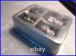 Snap-On 4 Pc Set Ratcheting Wrench Adaptors For 13mm RWA404 1/4 3/8 1/2 Hex