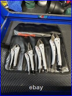 Snap-On 4 pc Locking Vice Grip Pliers Combination Set, Part#LP404