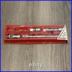 Snap On 4pc 3/8 Drive Adaptor/Extension Set 206EAU Incomplete set