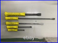 Snap-On 5pc Striking Prybar & Demolition Chisel Set SPBSDC705FR