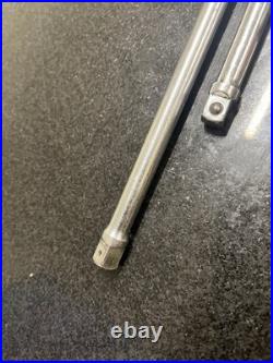 Snap On 6 pc 3/8 Drive Knurled Extension Set 206AFX