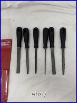 Snap On 6-pc File Set Miniature black File Set + Carrying Pouch HBF100 Snap On 6-pc File Set Miniature black File Set + Carrying Pouch HBF100