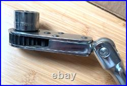 Snap On 7/8 Flexible Flex Head Pass Through Ratchet WA28AFL Pre Owned