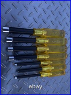 Snap On 7 Pc NDM Series Metric Nut Driver Set, Amber Handle 13,12,11,10,5.5,5,4