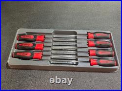 Snap On 7 Piece Instinct Soft Grip Torx Screwdriver Set Red / Black SGDTXL70BR