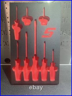 Snap On 8 Piece Screwdriver Set In Foam