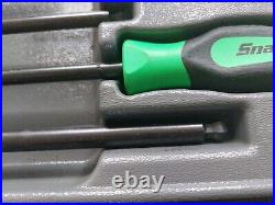 Snap On 9-Pc Ball Hex Metric Instinct Screwdriver Set (2-10mm) SGABM900BG