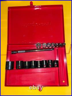 Snap On AF sockets tray 3/8 and 1/4 all owned from new not used since the 80s