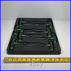 Snap On AWSGT800A 8 Pc TORX T-Handle/L-Shaped Hex Combo Soft Grip USA VGC