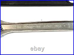 Snap On And Blue Point Adjustable Crescent Wrench 2pc Lot