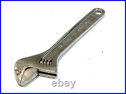 Snap On And Blue Point Adjustable Crescent Wrench 2pc Lot