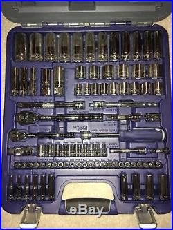 Snap On Blue Point 100pc 1/4 + 3/8 Dr General Service Set