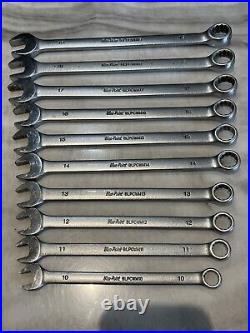 Snap On / Blue Point 10pc Combination Spanner Set 10-19mm BLPCWM
