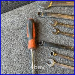 Snap On Bundle Spanner's And Screwdrivers