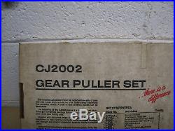 Snap On CJ2002 Interchangable Gear Puller Set Used Free Shipping
