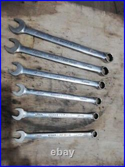 Snap On Chrome Flank Drive Plus Combination Spanners Metric