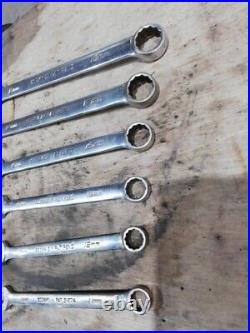 Snap On Chrome Flank Drive Plus Combination Spanners Metric