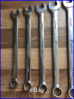 Snap On, Combination Spanner Set, 10-19mm