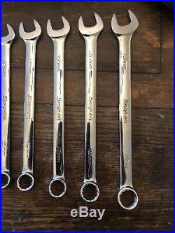 Snap On, Combination Spanner Set, 10-19mm, In Storage Tray