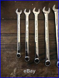 Snap On, Combination Spanner Set, 10-19mm, In Storage Tray
