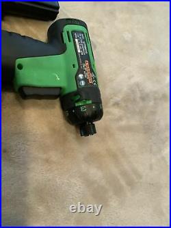 Snap On Cts661g, Green Cordless Screwdriver, 1 Battery. No Charger