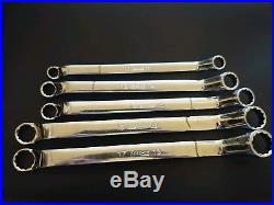 Snap On Double Box Wrench 10 to 19 mm 60 degrees offset set
