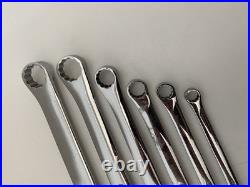 Snap On Double End Ring Spanner Set Metric Flank Drive 8-20mm Offset Box Wrench