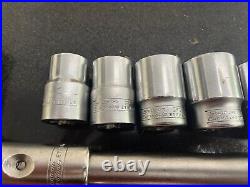 Snap On Eurotools 13 Pice 3/4 Drive Socket Set 22-50mm