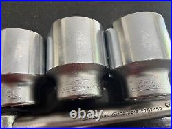 Snap On Eurotools 13 Pice 3/4 Drive Socket Set 22-50mm