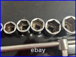 Snap On Eurotools 13 Pice 3/4 Drive Socket Set 22-50mm