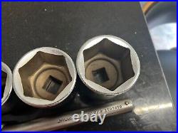 Snap On Eurotools 13 Pice 3/4 Drive Socket Set 22-50mm